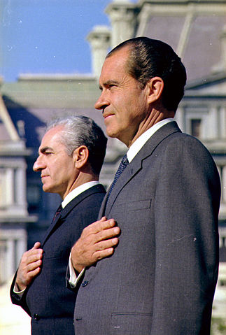The shah and President Nixon