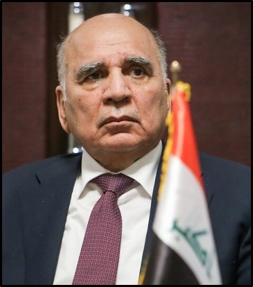 Iraqi Foreign Minister Fuad Hussein