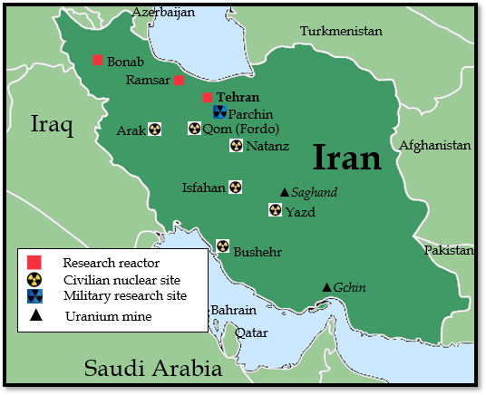 Iran map