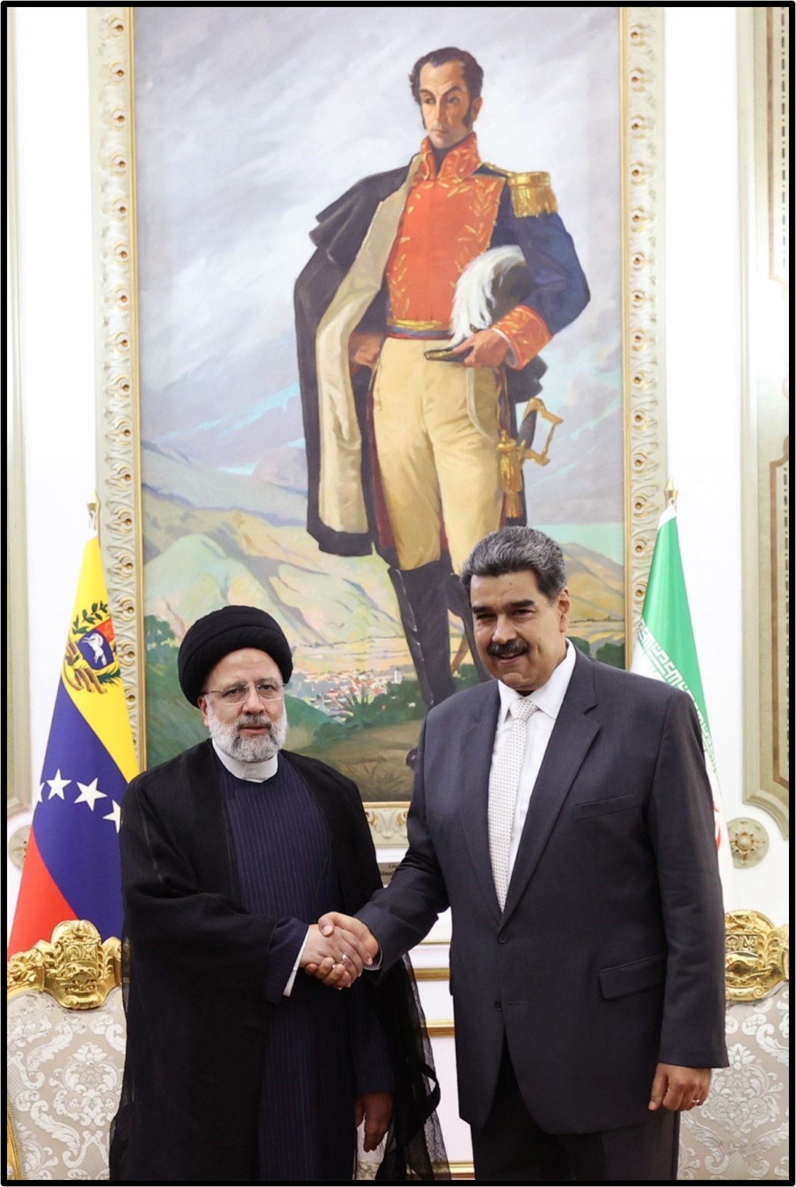 Presidents Raisi and Maduro
